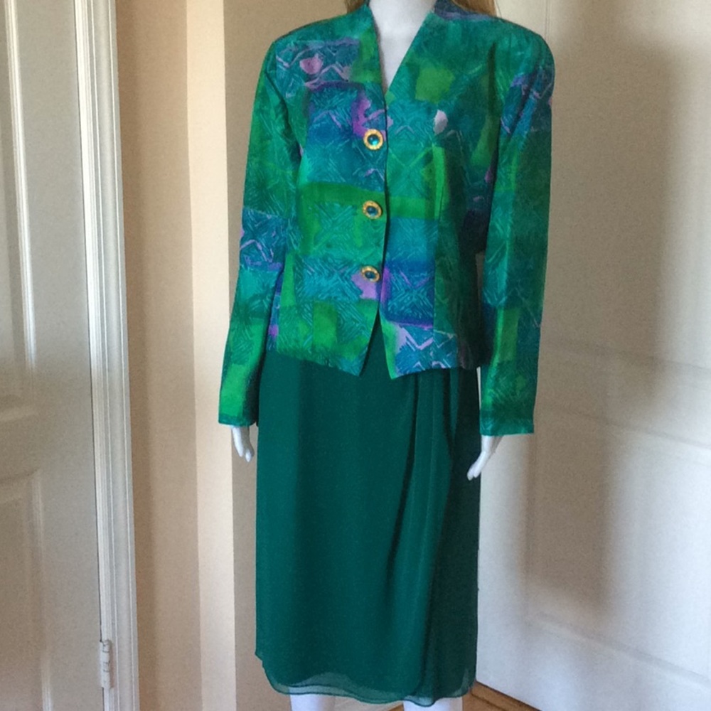 Anne Crimmins silk suit